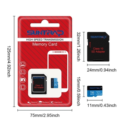 Hızlı ve kalıcı veri depolaması için Flash Test Beache32 Bellek Kartları 1TB C10 U1 U2 U3