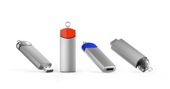 Speed Dome logosu ile özelleştirilebilir 8-15MB/s Yaz Metal USB Flash Drive