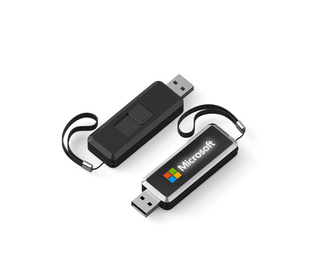 Parlak renkli LED ışık USB