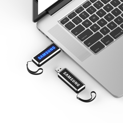 Parlak renkli LED ışık USB