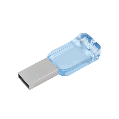 Özel yapılmış logo USB LED Depolama için LED Işık USB Çalışırken Parlak