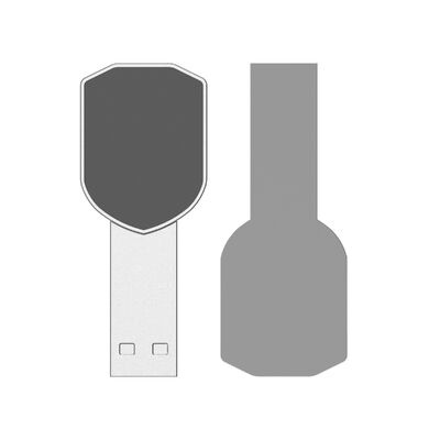 LED Renkli Lazer Logo ile USB Yüzü USB sürücüler Veriler Yükleme İşlevselliği ile Kurumsal Hediyeler İçin Özel