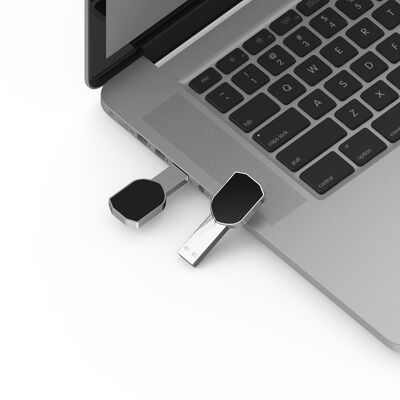 LED Renkli Lazer Logo ile USB Yüzü USB sürücüler Veriler Yükleme İşlevselliği ile Kurumsal Hediyeler İçin Özel