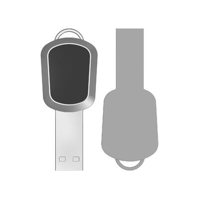 USB 2.0 ve USB 3.0 Kristal USB Stick Metal Malzeme Destek Veri Yükleme Büyük Veri Taşıma ve Depolama için Uygun
