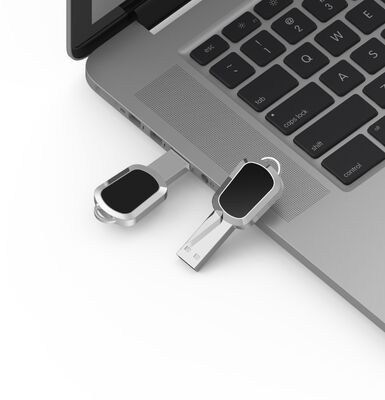 USB 2.0 ve USB 3.0 Kristal USB Stick Metal Malzeme Destek Veri Yükleme Büyük Veri Taşıma ve Depolama için Uygun