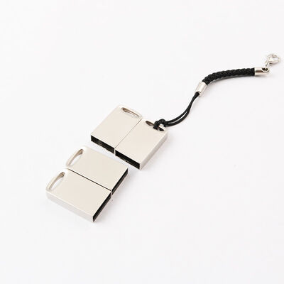 Anahtarlıklı Metal Usb Metal Usb Flash Sürücü Lazer Logo Özel Tasarımı Takip Edin