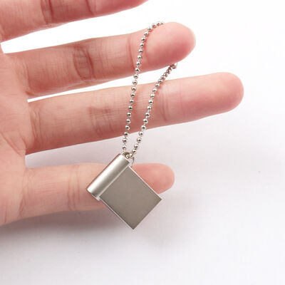 Splash Proof Metal Zenk Alaşımı MINI USB Bellek CE FCC ROHS Sertifikalı İş Uygulamaları için Yüksek Kapasiteli Dayanıklı USB sürücüsü
