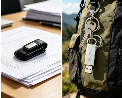 Oem Deri USB flash sürücü Kahverengi renkli, şık, dayanıklı, kurumsal hediyeler ve etkinlikler için ideal, taşınabilir depolama çözümü