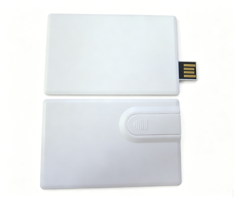 64GB 128GB Kredi Kartı USB Kılavuzları İki Taraflı Tam Renkli Sanat Çalışmaları Konferanslar ve İşletme Tanıtımları İçin İdeal