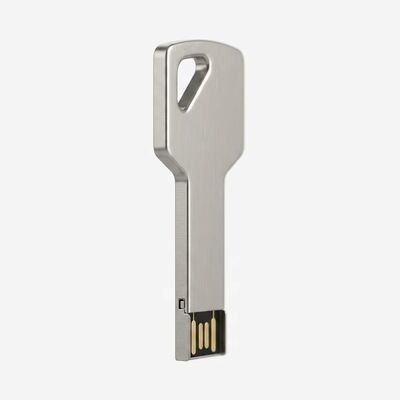 Şifreleme Özellikli Çinko Alaşımlı Anahtar USB Flash Sürücü Özel Tasarım Hoş Geldiniz Dayanıklı Güvenli Depolama Cihazı İş İçin İdeal