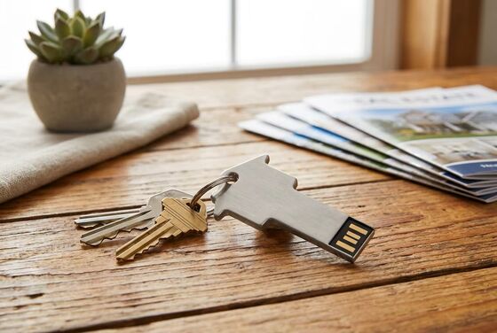 Pearl Chain Metal USB Flash Drive Gümüş Kompakt Depolama Cihazı Çalışma Sıcağı Eksi 50 ila Artı 80 derece İş için idealdir
