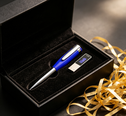 Kurumsal Hediyeler İçin Özelleştirilebilir Markalamalı 20g Hafif CE/ROHS/FCC Sertifikalı Kalem USB Flash Sürücü
