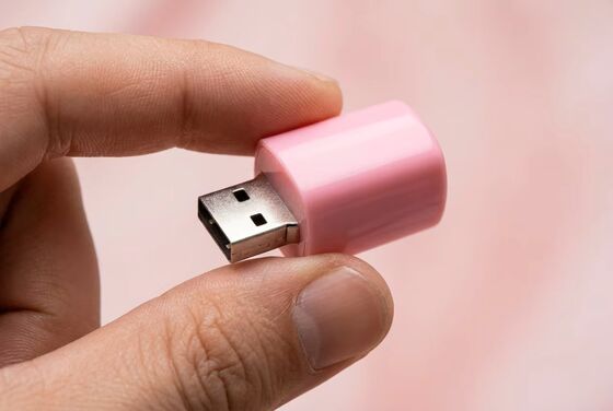 1GB Plastik USB Bellek Mavi Renk Opsiyonel AES 128bit Şifreleme Hafif ve Dayanıklı Flash Sürücü Günlük Kullanıma Uygun