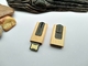 Fiş Tarzı Ahşap USB Sürücü Akçaağaç Ahşap Kasa Renkli Kabartma Ve Baskı LOGOSU