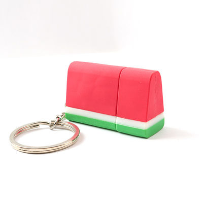 PVC Açık Kalıp Sevimli USB Stick Karpuz Çilek Çikolata Şekilli