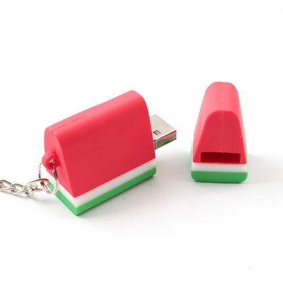 PVC Açık Kalıp Sevimli USB Stick Karpuz Çilek Çikolata Şekilli