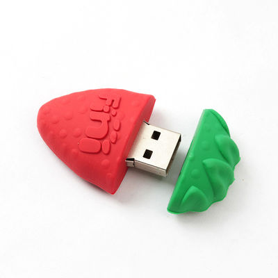 PVC Açık Kalıp Sevimli USB Stick Karpuz Çilek Çikolata Şekilli