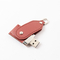 Özel Yapılmış Deri USB Flash Sürücü 30MB 3.0 256GB 512GB