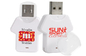 T Shirt Şekiller Plastik USB Stick 16GB 32GB beyaz usb flash sürücü 2.0 3.0 ROHS