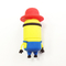 Şirin Şekilli Minionlar Çizgi Film Karakteri PVC Usb Flash Sürücü USB 2.0 Ve 3.0