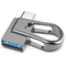 Metal Type C OTG USB Flash Sürücüler 2.0 128GB 256GB ROHS onaylı