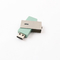 Metal Plastik Bükümlü USB Sürücü 64GB 128GB 360 Derece USB 2.0 Bellek Çubuğu