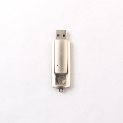 Parlak Metal 360 Derece 3.0 2.0 Bükümlü USB Flash Sürücü 2GB 4GB 8GB 16GB 32GB 64GB