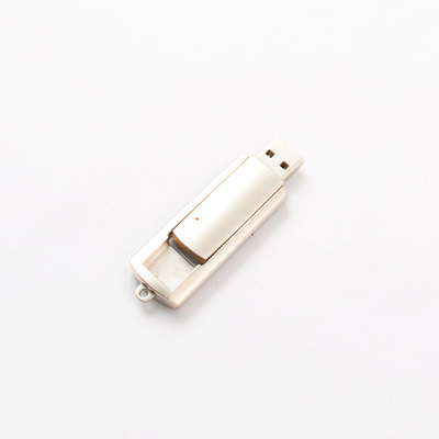 Parlak Metal 360 Derece 3.0 2.0 Bükümlü USB Flash Sürücü 2GB 4GB 8GB 16GB 32GB 64GB