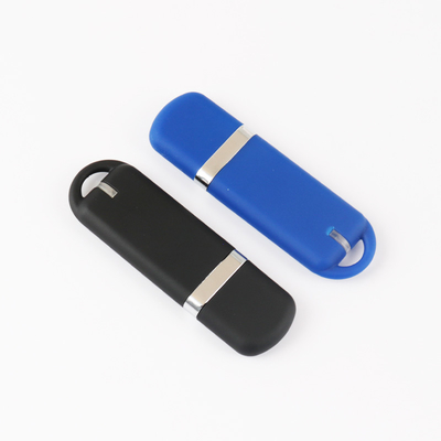 CMYK Logosu Hızlı Hızlı Plastik USB Çubuk Kauçuk Yağı Gövdeli / Olmadan Yapılmıştır