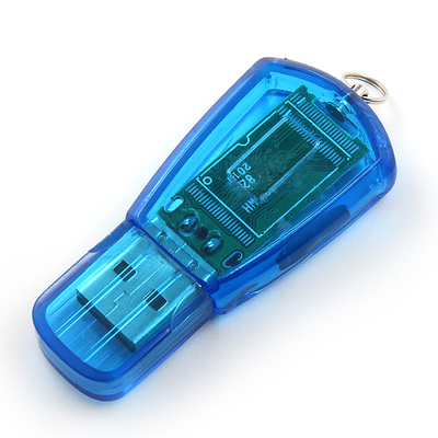Alüminyum ve Şeffaf Plastik USB Flash Sürücü 128GB 256GB USB 2.0 ve USB 3.0