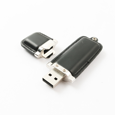Özel Renkler Deri Flash Sürücü Bellek 30MB USB 3.0 256GB 512GB