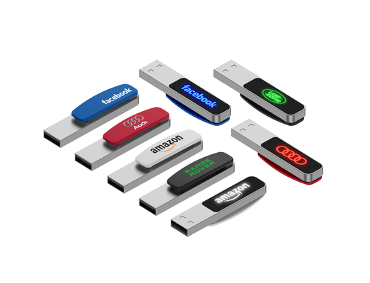 USB 2.0 USB 3.0 Kristal USB Bellek 8GB 16GB 128GB 256GB Hızlı Hız