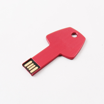 2.0 32GB 64GB 128GB Metal Anahtarlı USB Flash Sürücü Avrupa Standardına Uygun 50MB/S