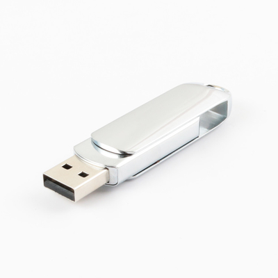 Parlak Metal Usb Flash Sürücü Büküm Şekilli 16GB 32GB 64GB 128GB 100mbs Usb 3.0