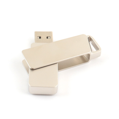 Lazer Baskı Logolu Tam Bellek 360 Derece 3.0 2.0 Bükümlü USB Sürücü 100MBS
