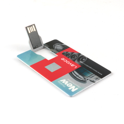 360 Derece Dönüş Kredi Kartı Usb Bellek Çubuğu 2.0 UDP Flash Chips 80MBS