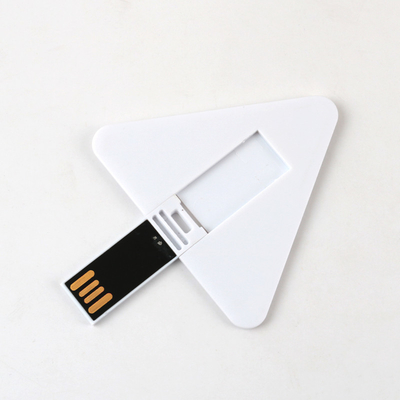 Üçgen Kredi Kartı Usb Flash Sürücü 16GB 32GB 64GB UDP Flash Chips Tam Bellek