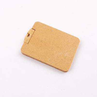 Saman ve Plastik Karışım Malzemesi Usb Flash Sürücüler, Geri Dönüştürülebilir USB Bellek Çubuğu