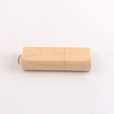 15MB/S 32GB 128GB Akçaağaç Ahşap Küçük Halkalı USB Flash Sürücü Usb 3.0