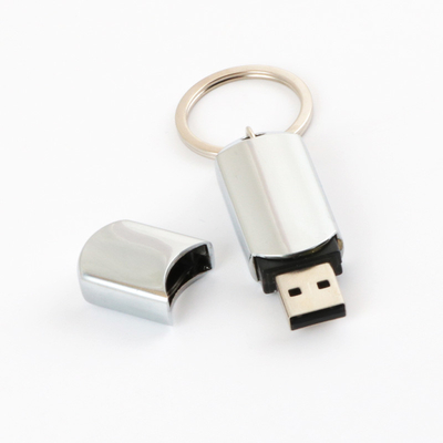 Metal Parlak Gövde USB Flash Sürücü 3.1 70MB/S 256GB 512GB 1TB Halkalı