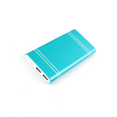 2400mah 3000mah 18650 Li Ion Taşınabilir Pil Şarj Cihazı Metal Güç Bankası