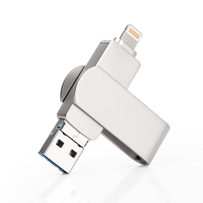 3 In One Type C Android Otg USB Flash Drives Amerikan Sertifikası 128GB