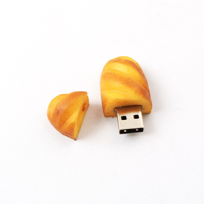 Yüksek Hızlı USB 3.0 Arayüzü ile 32 GB Kişiselleştirilmiş Ekmek USB Flash sürücüleri