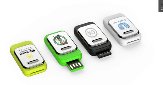 Lastik kaplı plastik USB çubuğu 256GB Bellek Siyah/Beyaz Toshiba Çip