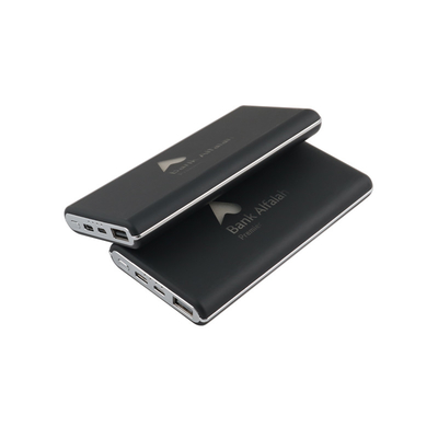 Akıllı Telefon USB Aygıtları İçin Li Polimer Taşınabilir Güç Bankası - Beyaz/Siyah/Mavi/Yeşil