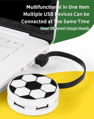 Açık Kalıp Pvc USB Hub Ev Verileri İletişim için Özel Yapılmış Tanıtım Hediyesi