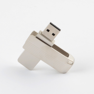 Esnek Büküm 3.0 2.0 Usb Flash Sürücü, 128GB 256GB Mat Metal Döner Usb 100MBS