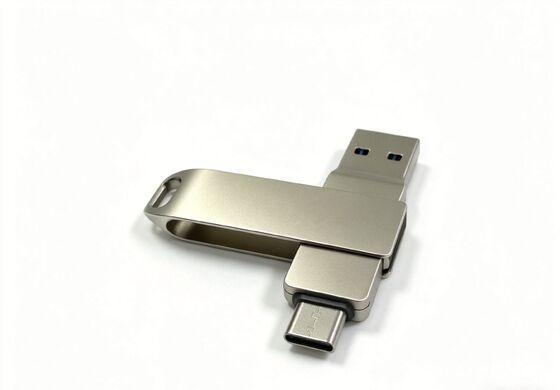 Sıcak Satış USB A + USB Tip C İki Port Telefon ve Araba ve Peaker ile Kullanılabilir