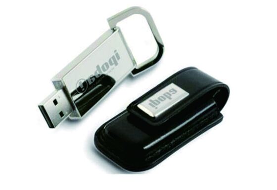 Oem Deri USB flash sürücü Kahverengi renkli, şık, dayanıklı, kurumsal hediyeler ve etkinlikler için ideal, taşınabilir depolama çözümü