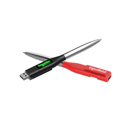 Takılıp Çalıştırılabilen ve CE/ROHS/FCC Sertifikalı A Sınıfı Tam Bellekli Kalem USB Flash Sürücü